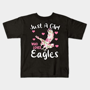 Winged Guardians Powerful Eagle Poster Kids T-Shirt